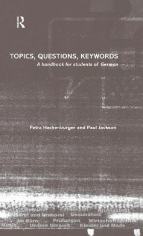 Kniha Topics, Questions, Key Words Paul Jackson