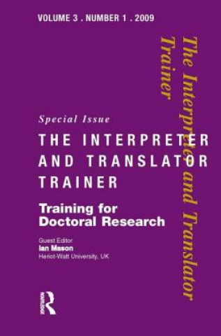 Buch Training for Doctoral Research J. Ian Mason