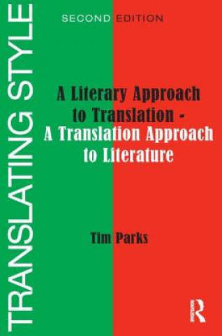 Kniha Translating Style Tim Parks