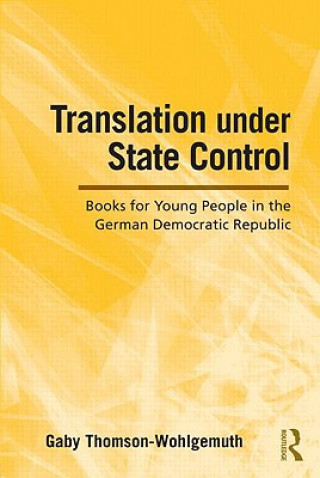Boek Translation Under State Control Gaby Thomson-Wohlgemuth