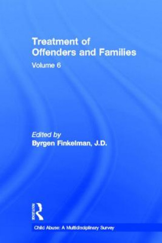 Kniha Treatment of Offenders and Families Byrgen P. Finkelman