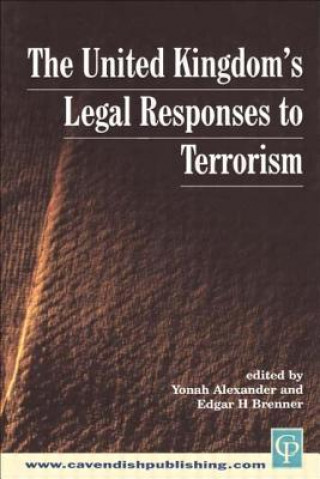 Kniha UK's Legal Responses to Terrorism 