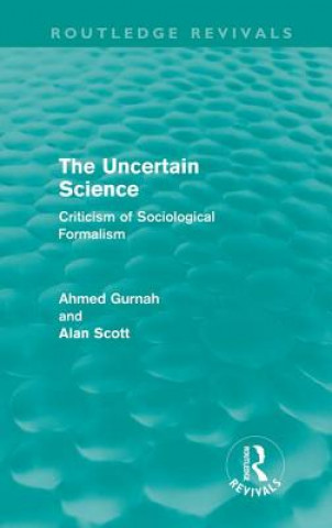 Kniha Uncertain Science (Routledge Revivals) Alan Scott