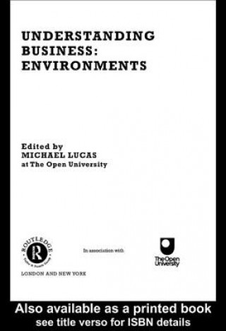 Knjiga Understanding Business Environments Michael Lucas