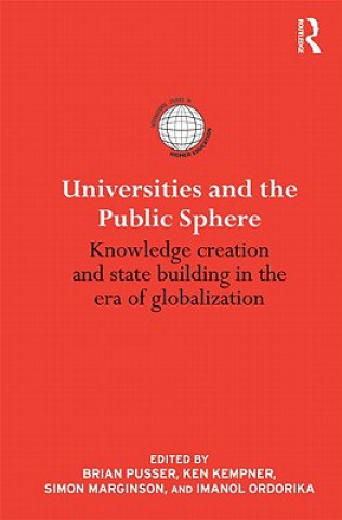 Kniha Universities and the Public Sphere Brian Pusser