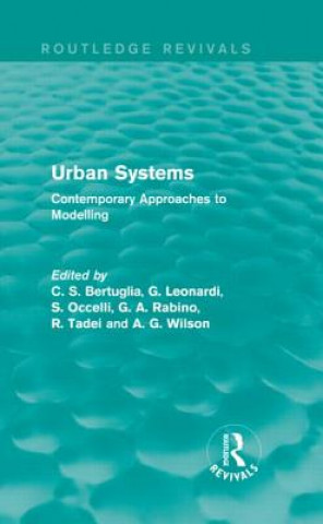 Carte Urban Systems (Routledge Revivals) 