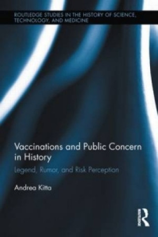 Książka Vaccinations and Public Concern in History Andrea Kitta