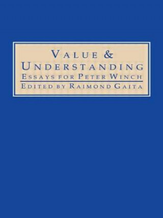 Kniha Value and Understanding Raimond Gaita