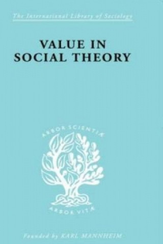 Kniha Value in Social Theory Paul Streeten