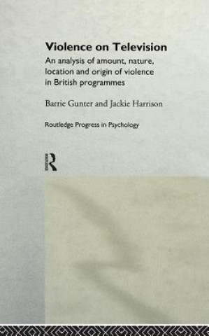 Книга Violence on Television Jackie Harrison