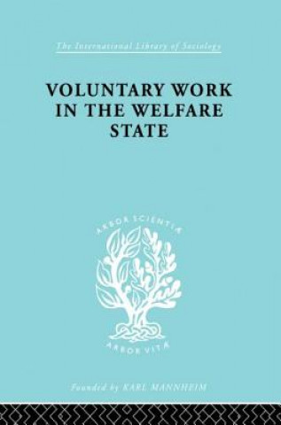 Kniha Voluntary Work in the Welfare State 