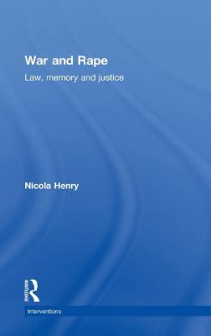 Libro War and Rape Nicola Henry