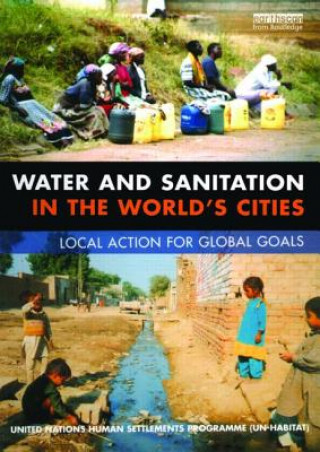 Carte WATER AND SANITATION IN THE WORLD'S CITIES UN-HABITAT