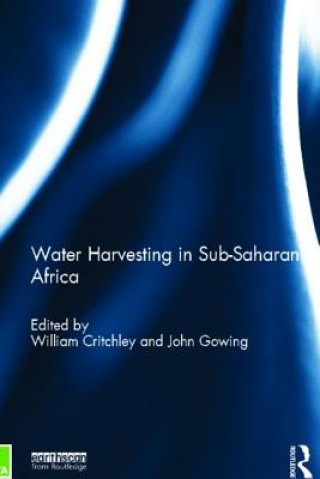 Book Water Harvesting in Sub-Saharan Africa 