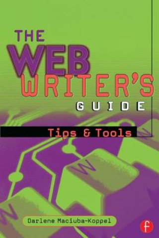 Könyv Web Writer's Guide Darlene Maciuba-Koppel