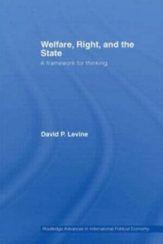Könyv Welfare, Right and the State David P. Levine