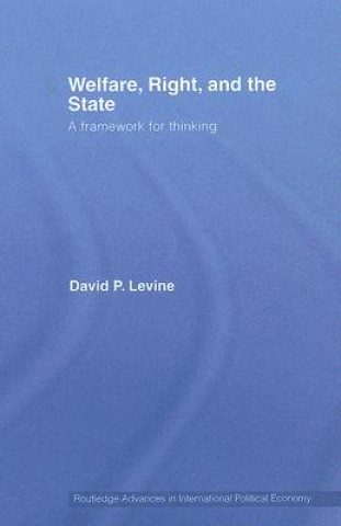 Książka Welfare, Right and the State David P. Levine