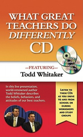Hanganyagok What Great Teachers Do Differently Audio CD Todd Whitaker