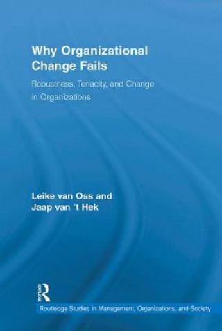 Knjiga Why Organizational Change Fails Jaap van 't Hek