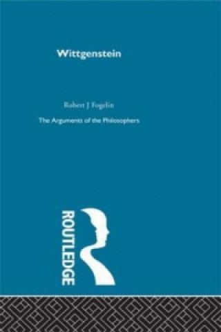 Kniha Wittgenstein-Arg Philosophers Robert Fogelin