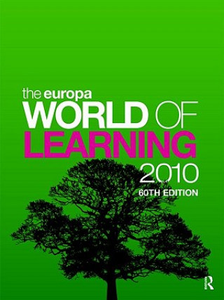 Könyv Europa World of Learning 2010 Europa Publications