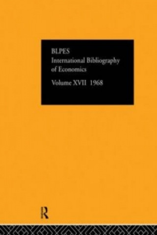 Könyv IBSS: Economics: 1968 Volume 17 International Committee for Social Sciences Documentation