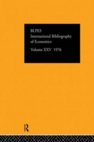 Carte IBSS: Economics: 1976 Volume 25 International Committee for Social Science Information and Documentation