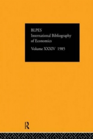 Carte IBSS: Economics: 1985 Volume 34 International Committee for Social Sciences Documentation