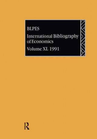 Kniha IBSS: Economics: 1991 Vol 40 British Library of Political and Economic Science