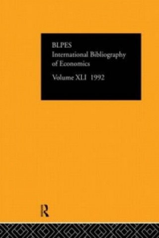 Βιβλίο IBSS: Economics: 1992 Vol 41 British Library of Political and Economic Science