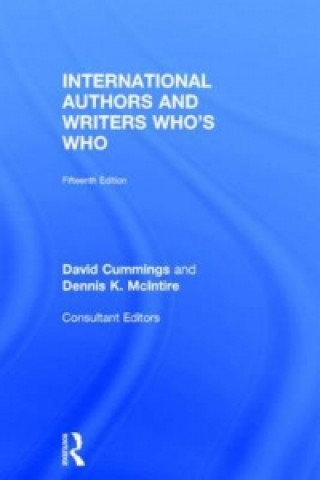 Kniha International Authors And Writers Who's Who David Cummings