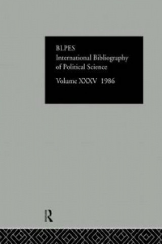 Kniha IBSS: Political Science: 1986 Volume 35 International Committee for Social Sciences Documentation