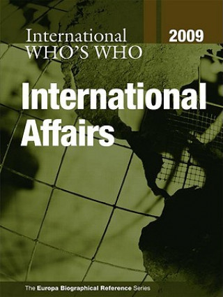 Libro Who's Who in International Affairs 2009 Europa Publications