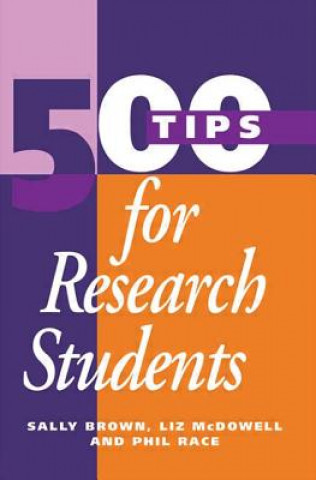 Könyv 500 Tips for Research Students Brown