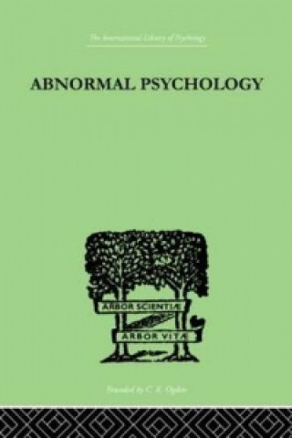 Carte Abnormal Psychology Isador H. Coriat