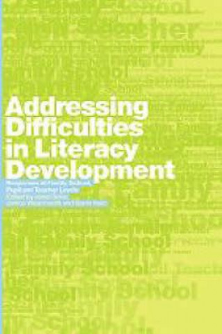 Libro Addressing Difficulties in Literacy Development 