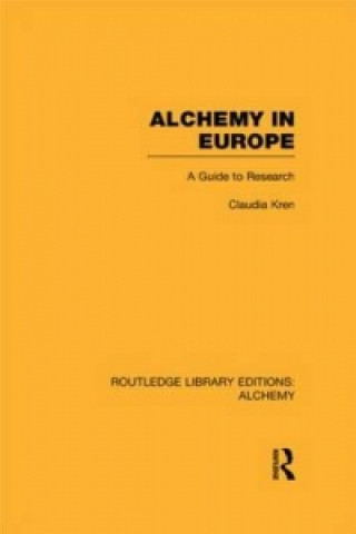 Книга Alchemy in Europe Claudia Kren