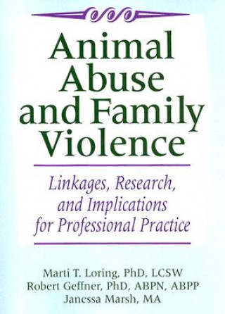 Kniha Animal Abuse and Family Violence Janessa Marsh