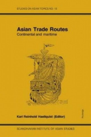 Carte Asian Trade Routes Karl Reinhold Haellquist