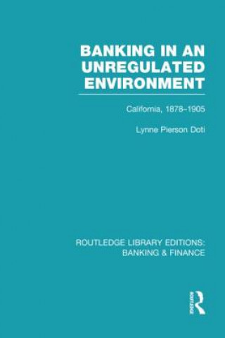 Knjiga Banking in an Unregulated Environment (RLE Banking & Finance) Lynne Pierson Doti