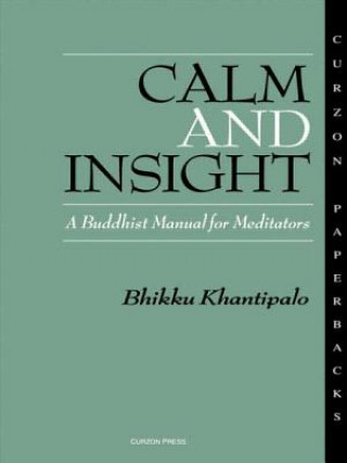 Carte Calm and Insight Bhikkhu Phra Khantipalo