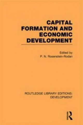 Kniha Capital Formation and Economic Development 