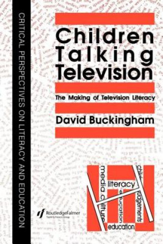 Könyv Children Talking Television David Buckingham University of London Institute Of