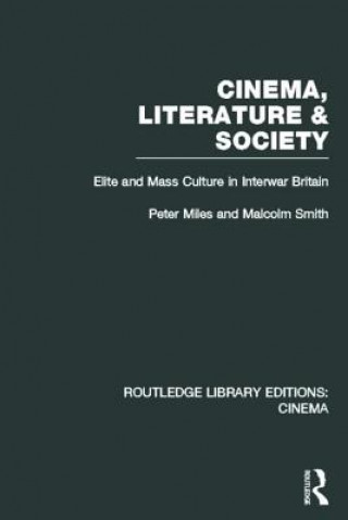 Kniha Cinema, Literature & Society Malcolm Smith