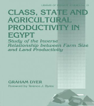 Book Class, State and Agricultural Productivity in Egypt Graham Dyer