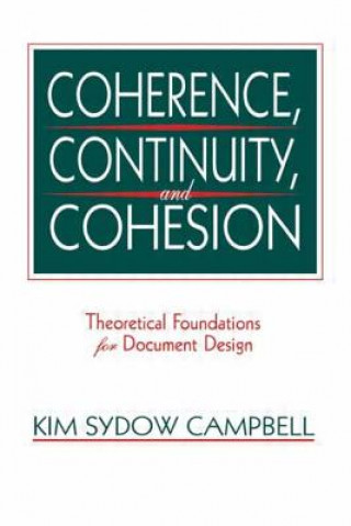 Book Coherence, Continuity, and Cohesion Kim Sydow Campbell
