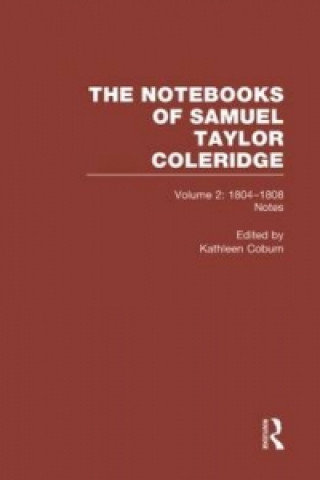 Kniha Coleridge Notebooks V2 Notes 