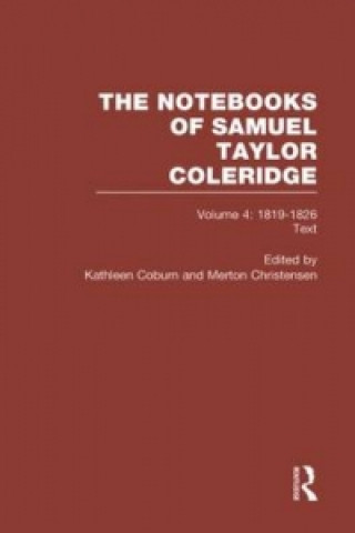 Книга Coleridge Notebooks V4 Text 