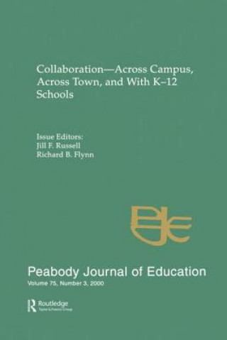 Livre Collaboration--across Campus, Across Town, and With K-12 Schools Jill F. Russell