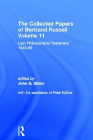 Carte Collected Papers of Bertrand Russell, Volume 11 Bertrand Russell